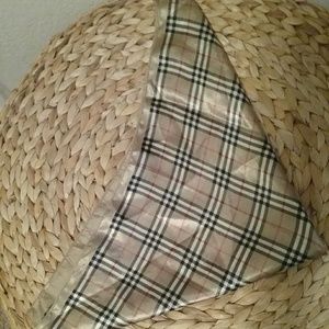 Burberry style print scarf